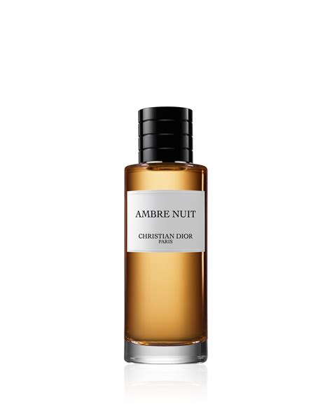 ambre noir christian dior|christian dior ambre nuit fragrantica.